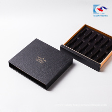 Luxury high quality custom design cosmetic box for nail polish storage packing box